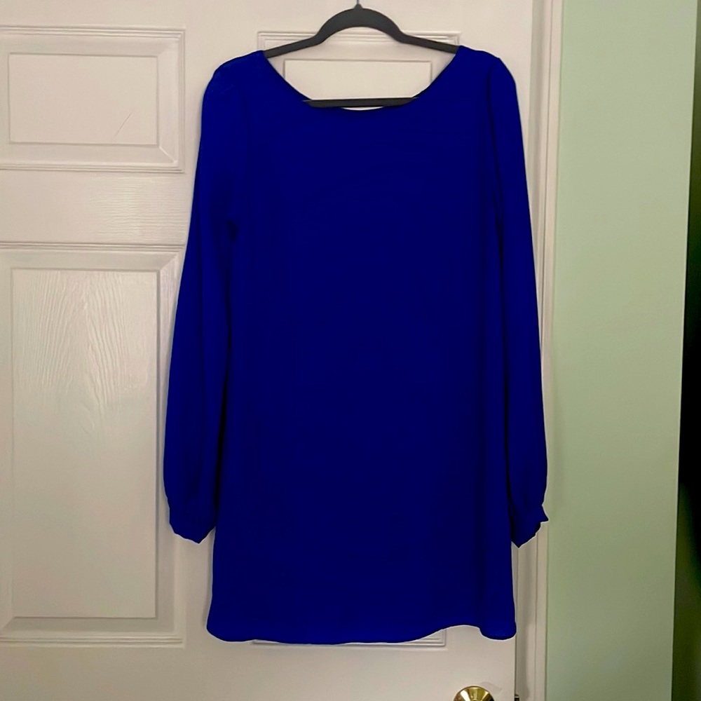 blue lulus dress
